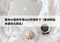 泰州小程序開(kāi)發(fā)dail華網(wǎng)天下（泰州網(wǎng)站快速優(yōu)化排名）
