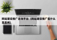 網(wǎng)站建設推廣咨詢平臺（網(wǎng)站建設推廣是什么意思?。?>
                        <p class=
